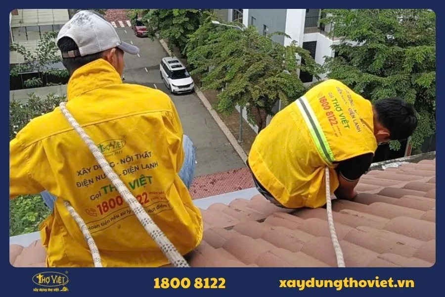 Sửa máng xối quận 1 giá tốt