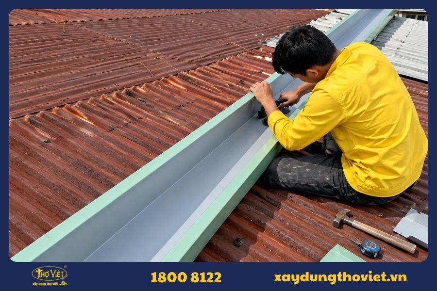Ưu điểm dịch vụ sửa máng xối quận 3