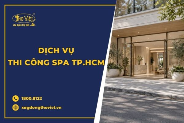 Thiết kế, thi công spa trọn gói tại TP.HCM