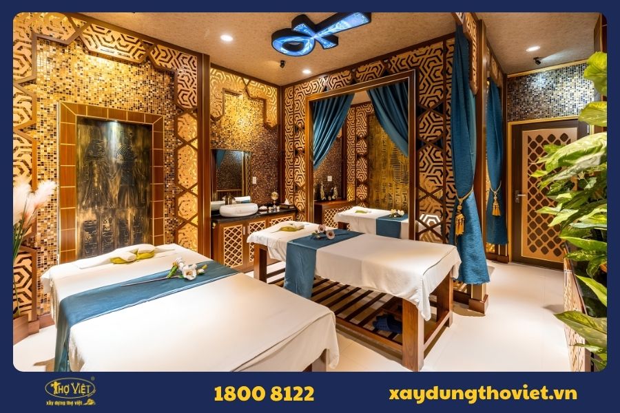 Thi công nội thất spa