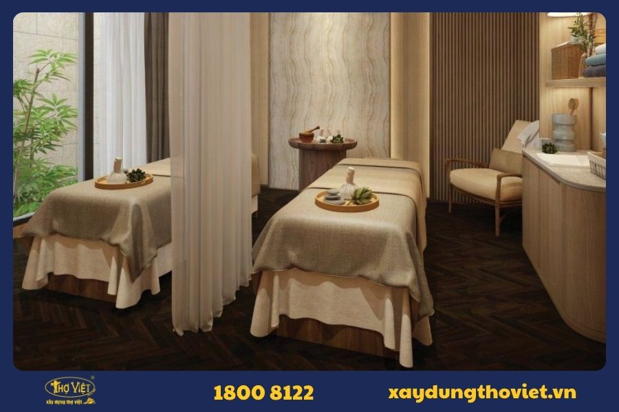 Quy trình thi công spa tại Xây dựng Thợ Việt